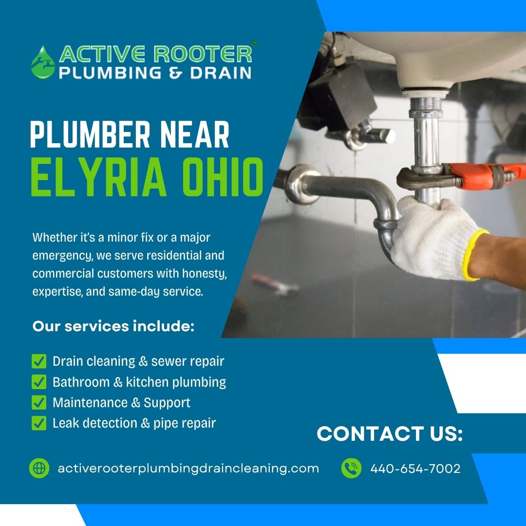 plumber near by elyria ohio