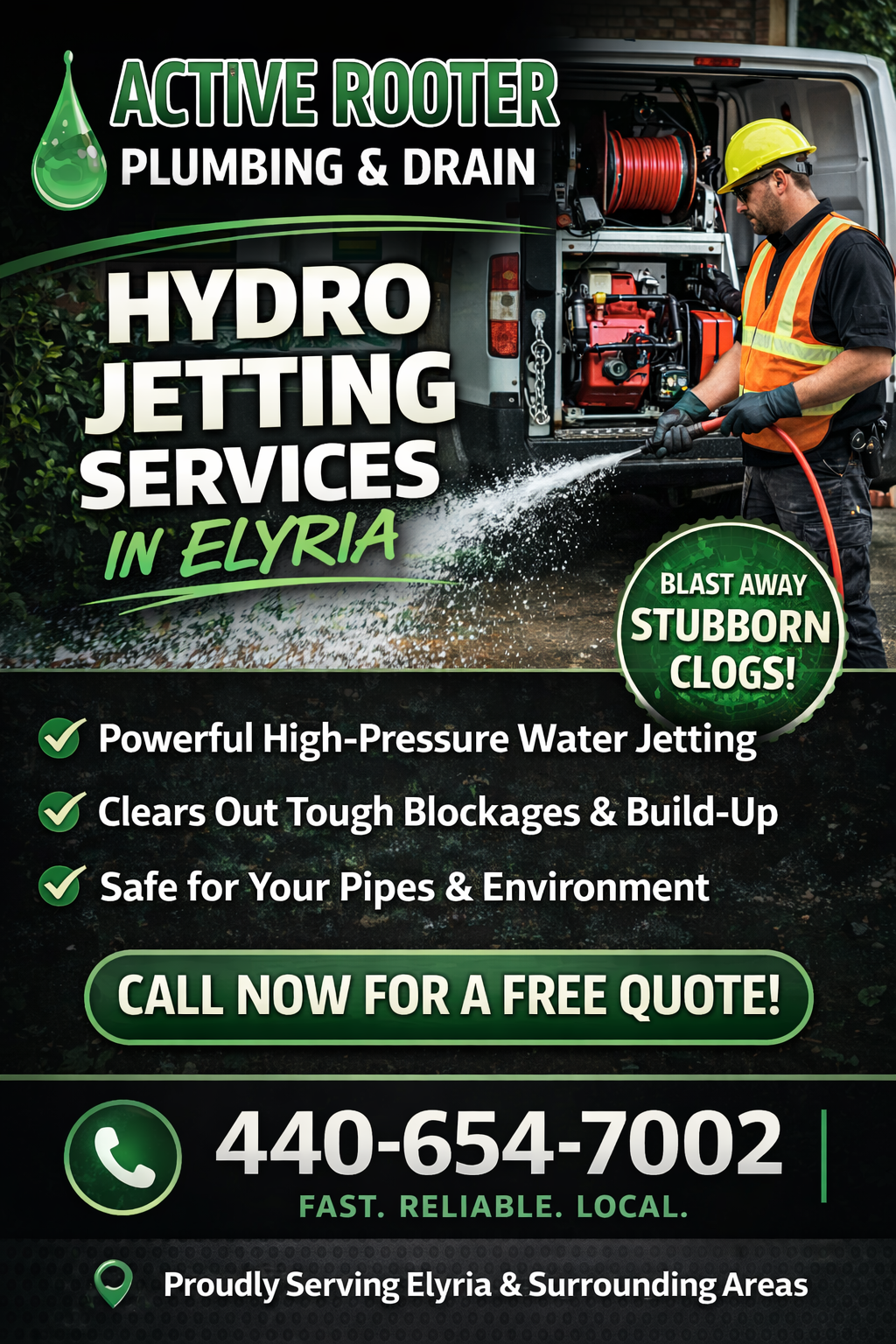 hydrojetting service in elyria