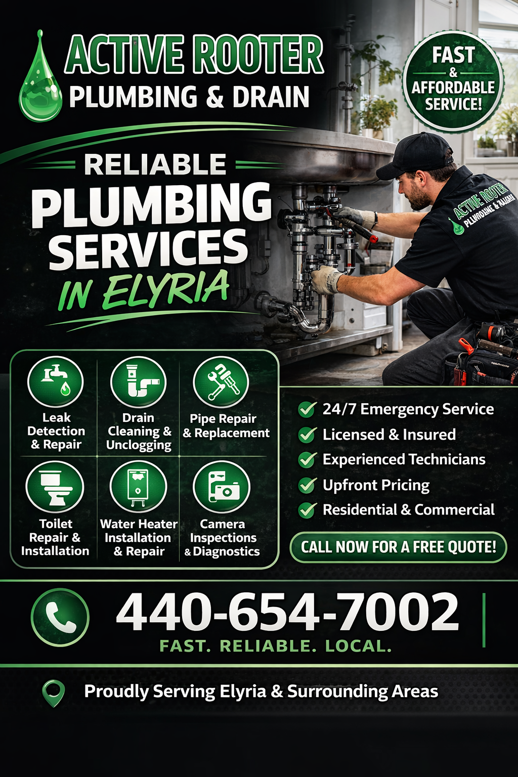 plumbing service elyria