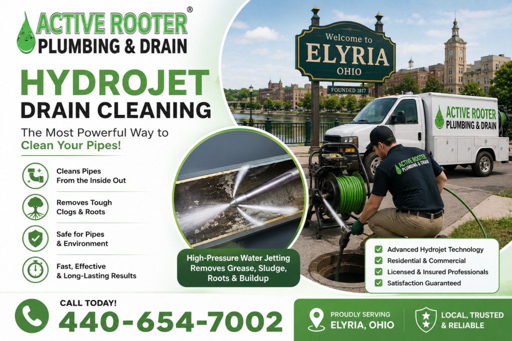 hydrojet drain cleaning