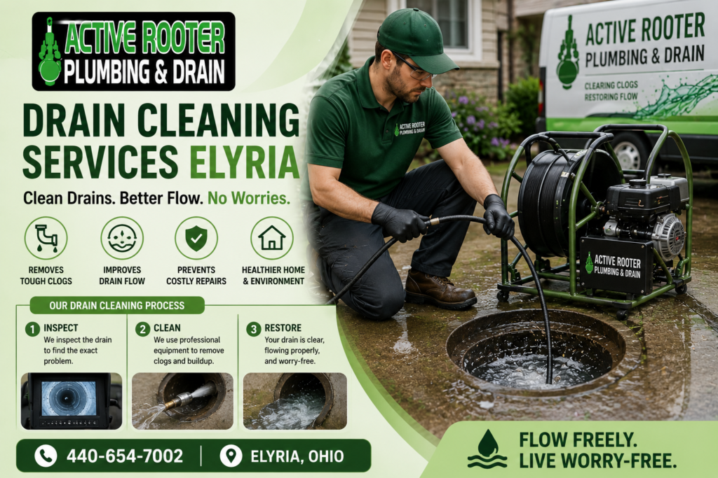 Drain Cleaning Services Elyria