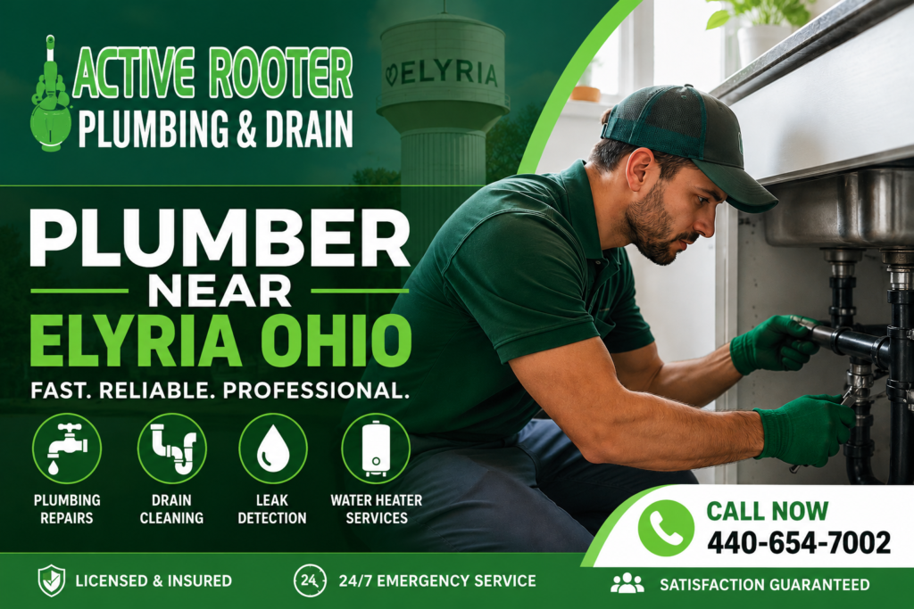 near by plumber elyria
