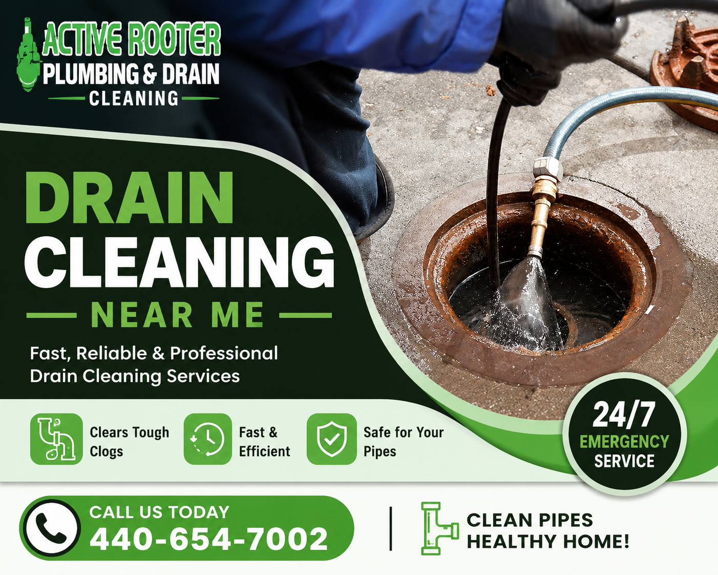 drain cleaning near by