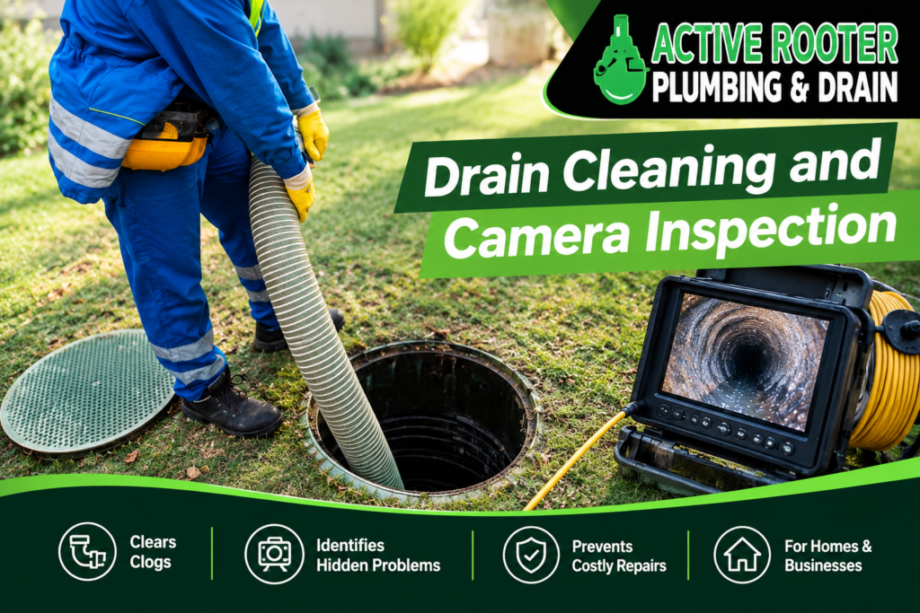 drain cleaning & camera